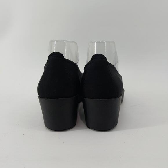 Aerosoles Cowley Loafer Flat Womens Black Wedge Size 8.5 - Picture 5 of 12